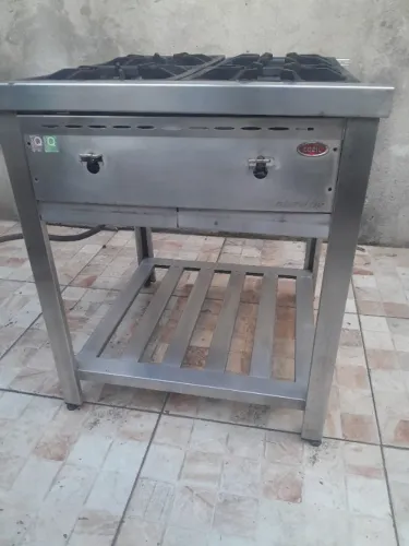 Fogão industrial inox