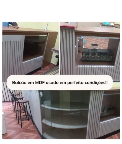 Balcão em MDF e pia