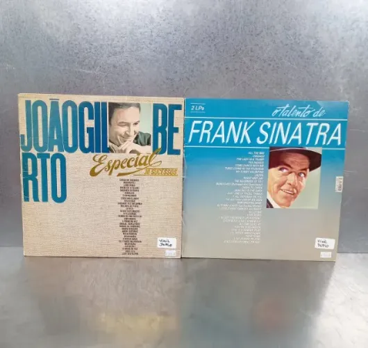 Disco Duplo FrankSinatra/JoãoGilberto
