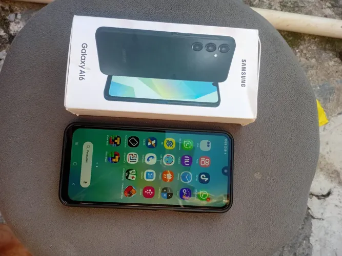 Celular A16 128Gb na caxa