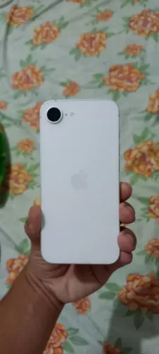 iPhone 16e 128GB Branco ? 95% Bateria ? Caixa + Cabo