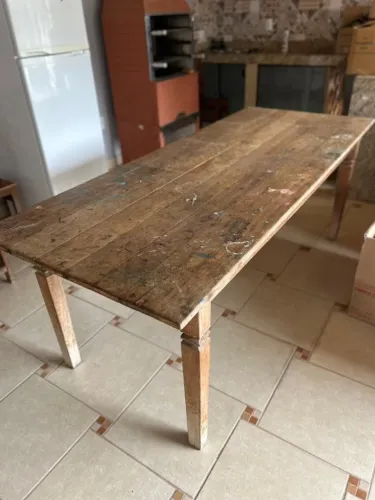 Mesa 8 lugares madeira