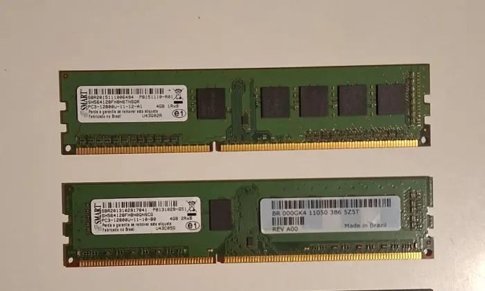 Memórias 4gb DDR3