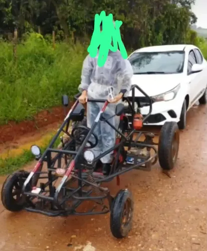 Gaiola de trilha (jipinho)