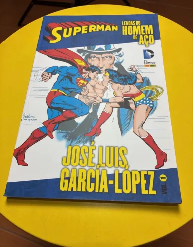 superman lendas do homem de aço, dc comics (Jose Luiz Garcia-lopes), volume 1 e 2