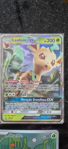 Carta pokemon brilhantes - Foil