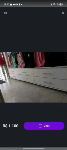 Gaveteiro 3 por 600,00