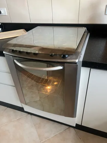 Fogão Eletrolux Inox de embutir 4 bocas