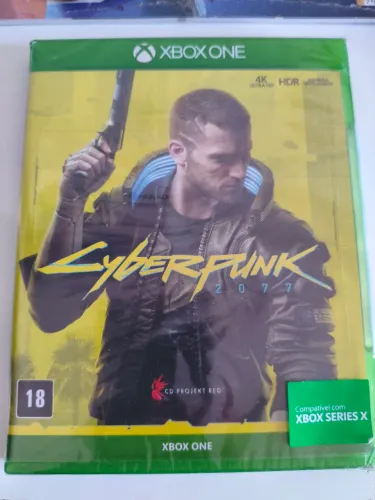 Cyberpunk 2077 lacrado Xbox one compatível com Xbox series X