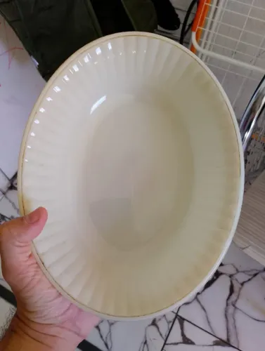 Travessa antiga de colorex perfeito estado