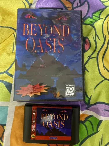 Beyond Oásis - mega drive 
