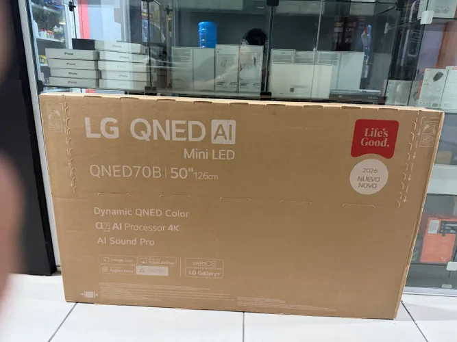 SMART TV LG 50 Polegada QNED Lacrada