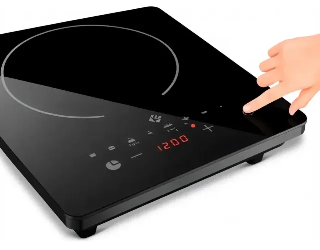 Cooktop Eletrozon Elt-2000 ind 127v Profissional Preto 127v