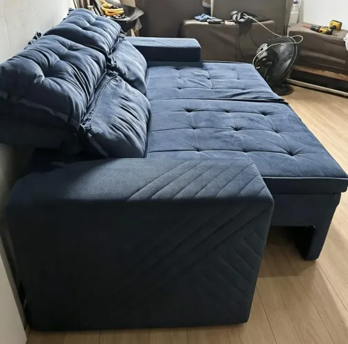 SOFÁ RETRÁTIL E RECLINÁVEL