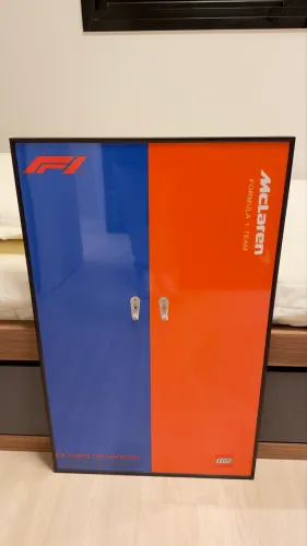 Quadro expositor para Lego Mclaren F1