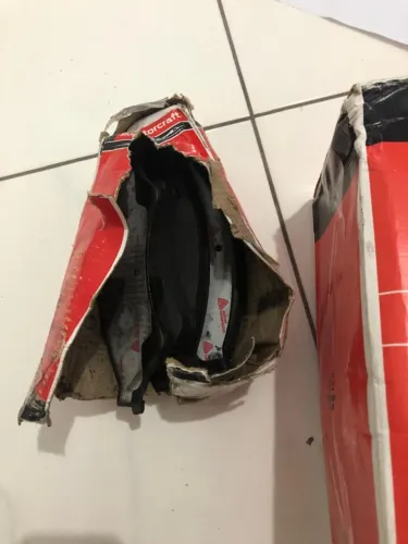Kit disco e pastilhas de freio novo para ranger 2013 a 2023.