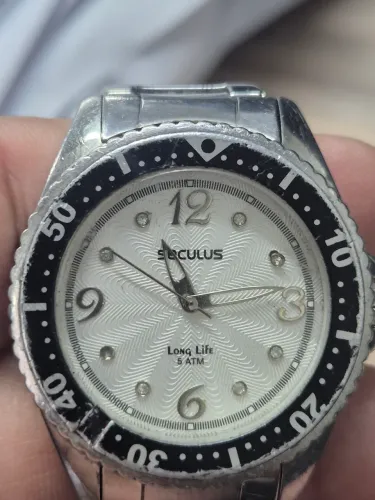 Relógio SECULUS DIVER VINTAGE À QUARTZ - ÓTIMO ESTADO