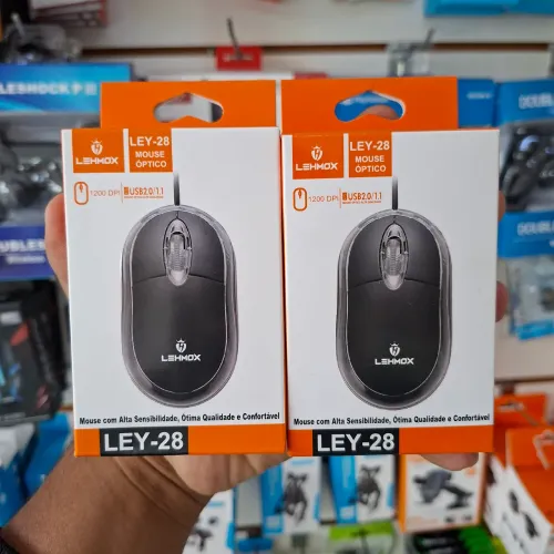 Mouse usb com fio - entrega em slz e região