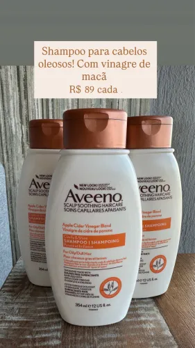 Shampoo Aveeno cabelos oleosos