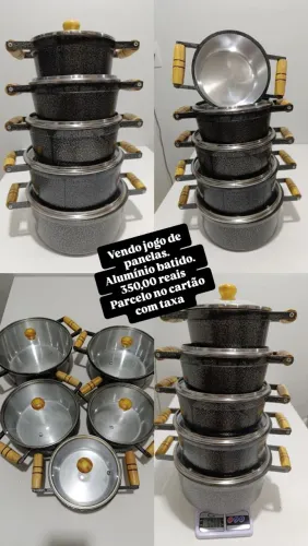 Jogo de panelas