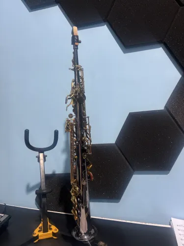 Sax Soprano Eagle Sp502 ônix