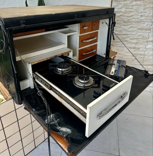 Caixa de cozinha pra caminhão