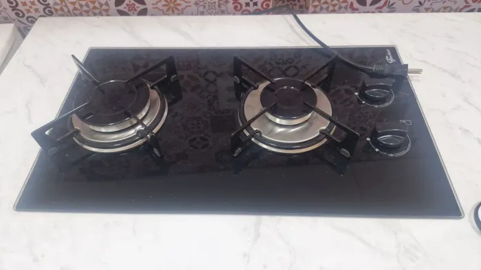 Cooktop zerado 2 bocas eletrico