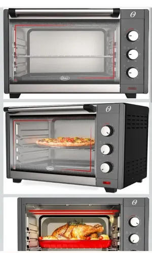 Forno Elétrico Oster, 45L, 220V, Grafite, 2000W,
