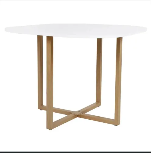 Jogo de mesa e cadeiras estilo pizza