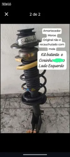 Amortecedor traseiro e dianteiro original novo Fiat Strada, uno, Palio, siena modelos 1.0
