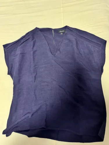 Blusa azul marinho feminina