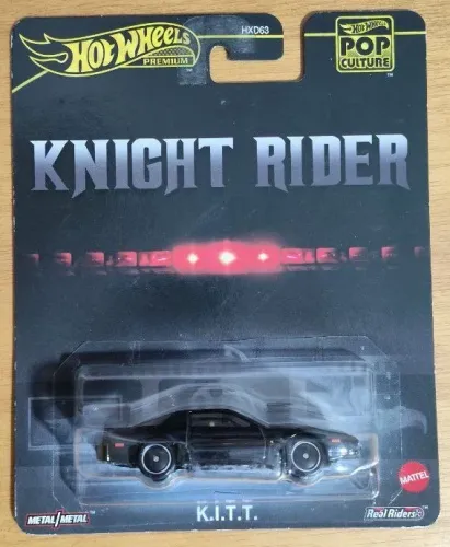 Hot Wheels Premium POP Culture K.I.T.T. Super Máquina