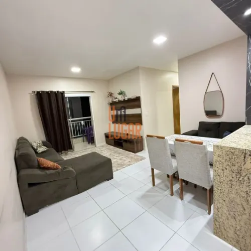 Um Lugar Imóveis aluga: Excelente Apartamento Semi Mobiliado no Condomínio Torres Trivento