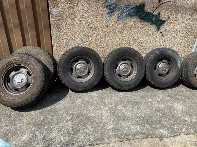 06 Roda de ferro p caminhonete ranger aro 15