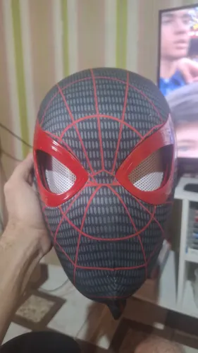 Mascara homem - aranha miles morales cosplay