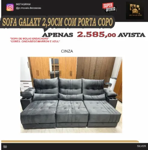 FOFA GALAXY 2,90CM PORTA COPO 