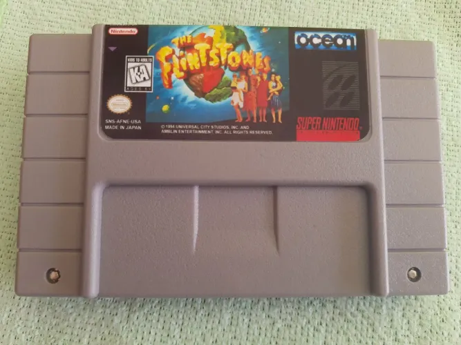 Cartucho The Flintstones super Nintendo