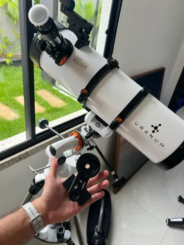 Telescópio Uranum Andrômeda + 2 Oculares Ultra Wide