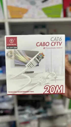 Cabo de Rede CAT6 20 metros