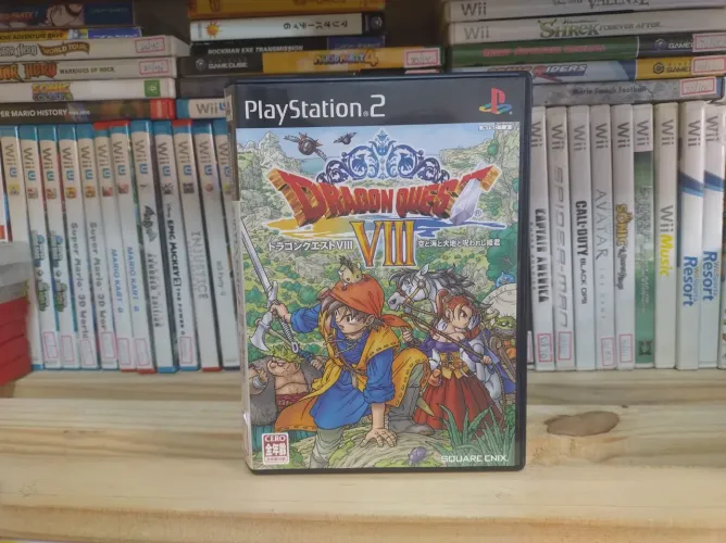 Genso Suikoden III - Original PS2 Jp + Dragon Quest VIII - Original PS2 JP