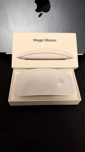 Magic Mouse Apple USB-C Original (A3204) | 1 mês de uso | Caixa