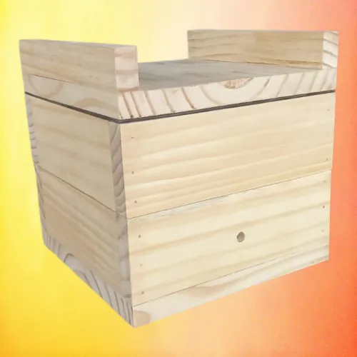 Caixa impa modular para abelhas sem ferrão