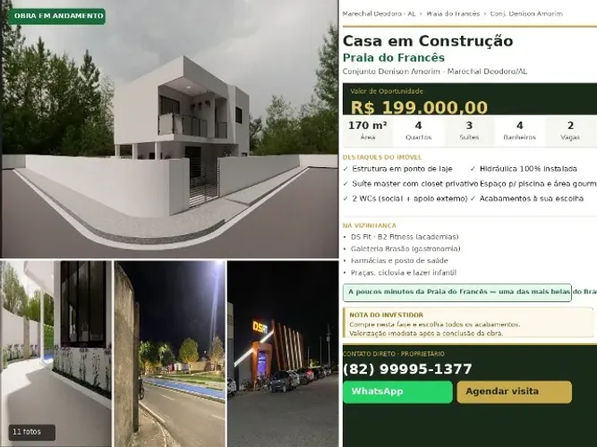 Casa no Denison (marechal)