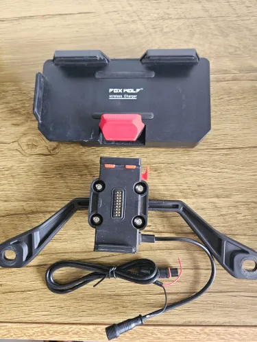 Suporte para celular/carregador por indução FOXWOLF