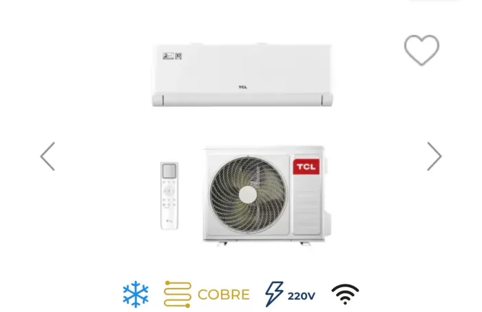 Ar-Condicionado Split Inverter 9000 BTUs TCL T-Pro 2.0 High Wall Só Frio 
