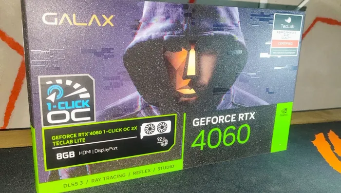 Placa de vídeo NVidia RTX 4060 LACRADA, (aceito cartão com acréscimo da maquineta)