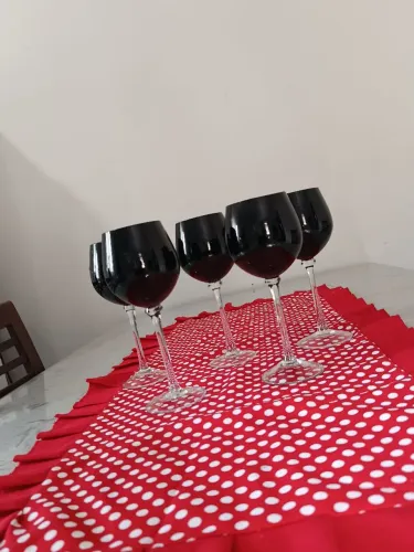 Taças de vidro
