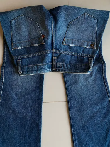 Calça Jeans Bootcut Dopping Tam 36 - Modelo Faca Frontal feminina desapego brechó