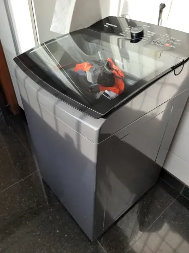 Máquina de Lavar Brastemp 13 KG Inox
