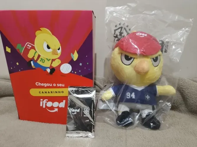 Canarinho iFood Copa 1994 - Novo e Lacrado 